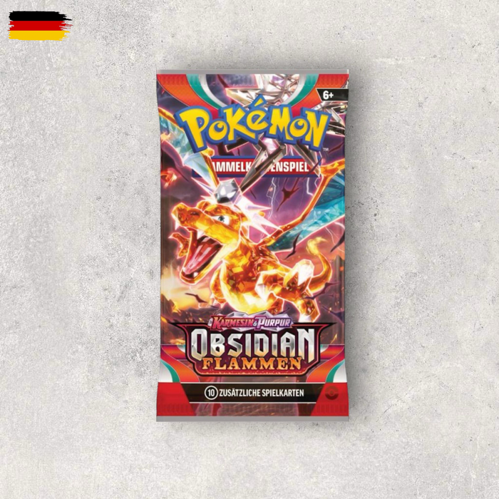 Pokémon - Obsidian Flammen Booster  *BOXBREAK*