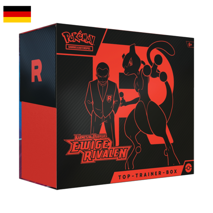 Pokémon: KP10 "Karmesin & Purpur - Ewige Rivalen" Top Trainer Box