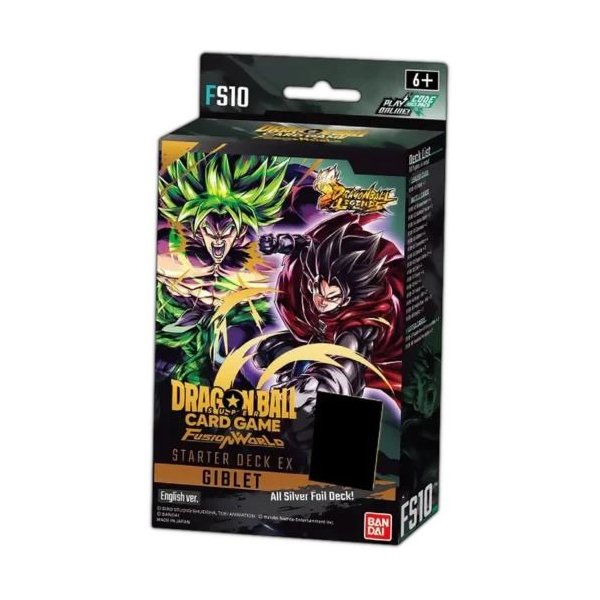 Dragonball Fusion World Giblet Starter Deck FS10